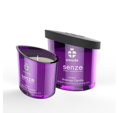 Swede - Senze Divinity Massage Candle Grapefruit Palmarosa Petitgrain